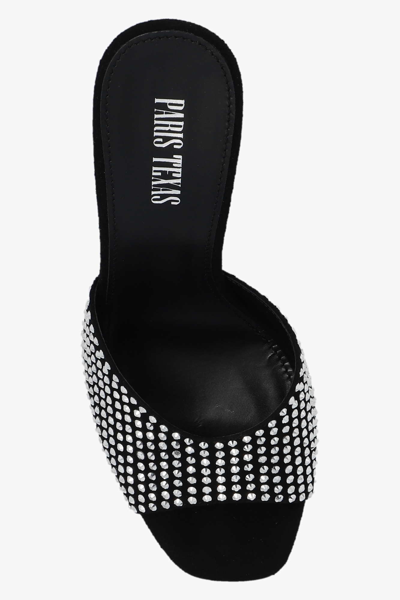 Black 'Holly Anja' heeled mules Paris Texas